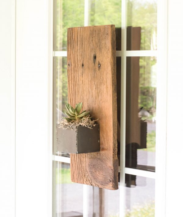 Small Barn Board Planter | Vinyet Etc.