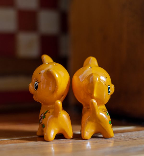 Vintage Salt Pepper Shaker set Cubs