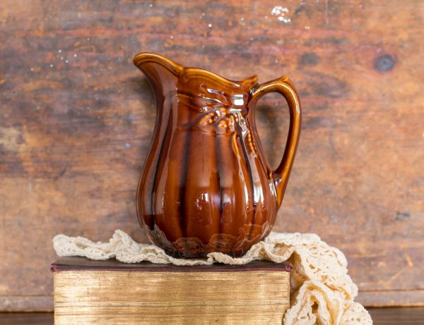 MED - Arthour Wood glazed Pitcher