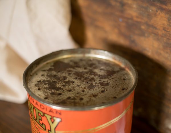 Vintage Pure Canadian Honey Advertising Tin